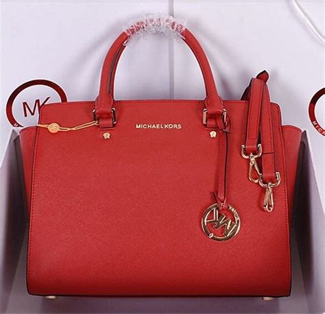 bolsa michael kors vermelha|bolsas Michael Kors originales.